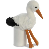 Jouets en peluche personnalisés avec logo, cigogne en peluche, cadeau promotionnel, jouet en peluche personnalisé, animaux en peluche pour enfants