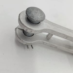 Fabbricazione di montaggio della linea di trasmissione in alluminio morsetto dritto senza uscita morsetto - Product Image 5