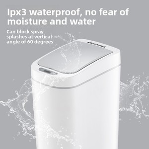 Cubo de basura con <span class=keywords><strong>sensor</strong></span> inteligente de plástico de nueva función con función impermeable, estilo elegante y fresco, ideal para el hogar y la Oficina - Product Image 3