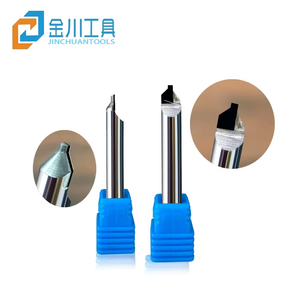 PCD Diamond End Mills Milling Cutter ODM/OEM for Acrylic Copper Aluminum Alloy Sheet Cutting Chamfering Processing <strong>Router</strong> <strong>Bit</strong> - Product Image 4