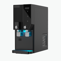 Distributeur d'eau de bureau YUNDA en gros avec filtre à 4 étapes PP CTO RO UF T33, eau chaude et froide