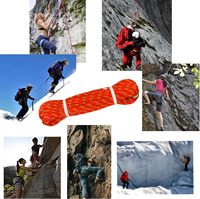 Corde statique de 10,5 mm en nylon, longueur et couleur personnalisables, vente en gros d'usine, pour équipement d'escalade B2B et de sauvetage
