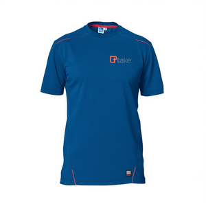 เสื้อยืดแขนสั้นสีน้ำเงิน XS ชุดทำงาน - Product Image 2