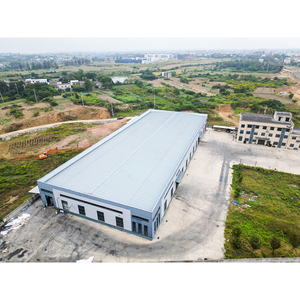 Hiện đại lớn-spant Kết Cấu Thép sản xuất hội thảo hậu cần kho lưu trữ và văn phòng tích hợp - Product Image 5