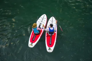 Chất lượng cao EVA Inflatable Stand-Up paddleboarding Board Kayak thiết kế với nổi Mat mái chèo & phụ kiện