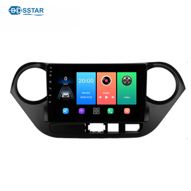 Bosstar Car Dvd Radio Gps Navigation for Hyundai Grand I10 2013 2014 2015 2016 Android Car Video Multimedia Player