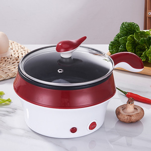Pentole Elettriche Premium in Acciaio Inox per Zuppe con Coperchio in Vetro, Design Multifunzionale, Compatibili con Gas e Induzione, Cucina Moderna - Product Image 3