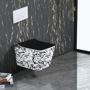 Modern Rimless toilet <b>accessories</b> Ceramic <b>Bathroom</b> Wall Hung Toilet Europe Design Waterless Marble Wc Wall Mounted Toilet - Product Image 3