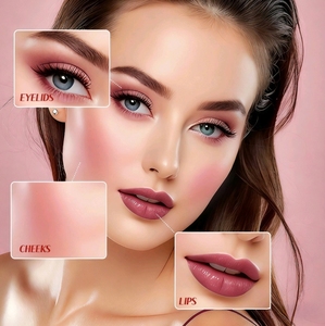 <span class=keywords><strong>Gloss</strong></span> à lèvres OEM 3-en-1, gelée minérale végétalienne, waterproof, longue tenue, 4 liquides, marque privée, 16g, ODM - Product Image 4