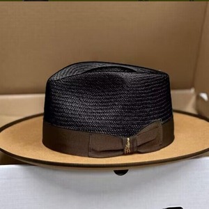 Chapeau Panama à large bord, protection solaire, <span class=keywords><strong>Fedora</strong></span> de plage pour femmes et hommes - Product Image 1