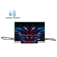 Pantalla para el Cuidado de la Vista al por Mayor, 15.6 Pulgadas, 4K, 40 Pines, 60Hz, IPS, 100% SRGB, Negra, con Altavoces Integrados y Puertos Duales Tipo-C para Negocios