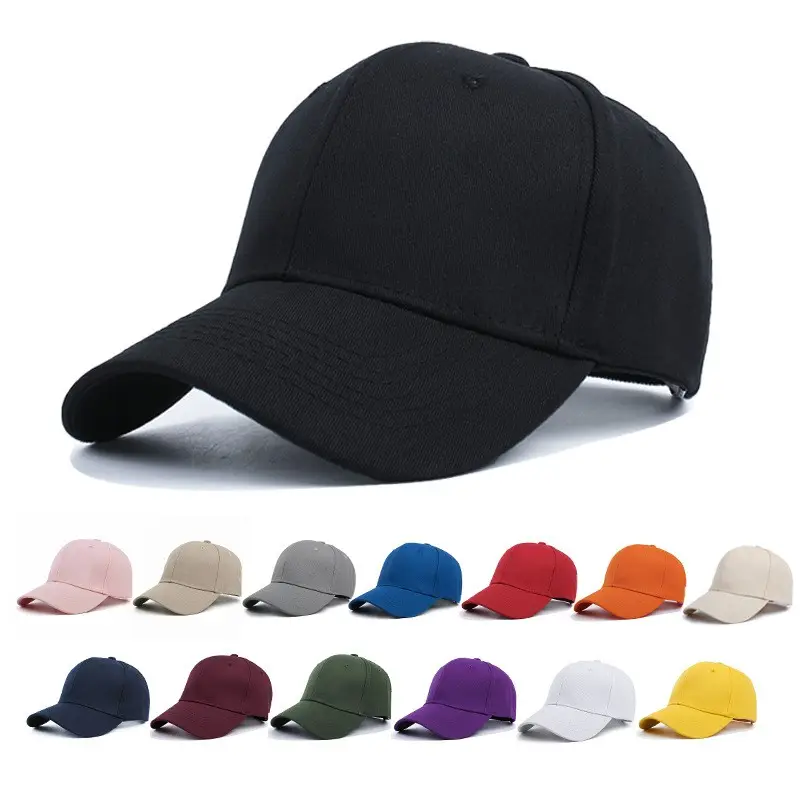 カスタマイズされたロゴホットセール調節可能なサイズ6パネルコットンスナップバックハット屋外男性女性スポーツ野球帽