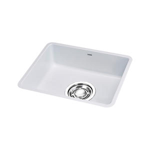 [BAEKJO] FREGADERO DE COLOR ESMALTE DE LUJO BLANCO 540 con Acabado Antiarañazos Embo y Fabricación Artesanal Premium - Product Image 1