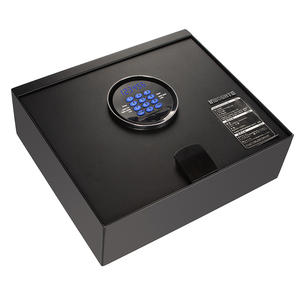 กล่องนิรภัยเหล็ก ABS แบบแข็งแรงสำหรับใช้ในโรงแรมขนาดเล็กพร้อมล็อกดิจิทัลและกุญแจตู้เซฟสำหรับจัดเก็บของราคาถูก ST-1001 - Product Image 4