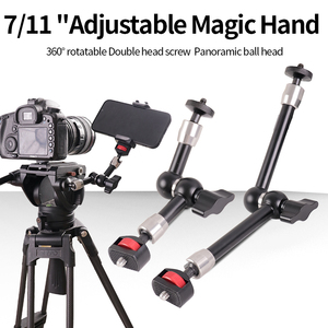 Kaliou Nouveauté Support de caméra Magic Arm en alliage d'aluminium 7/11 pouces avec vis 1/4'' pour téléphone portable et appareil photo reflex numérique - Product Image 3