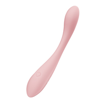 Arc G-Punkt Klitoris-Stimulator Wiederaufladbarer Wasserdichter Silikon-Vibrator mit 10 Frequenzen Latexfrei für Frauen