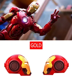 Iron Man Cartom Blue Tooth Speaker Draagbare Draadloze Luidsprekers Cartoon Gift Kinderen Dag Ondersteuning Tf Fm