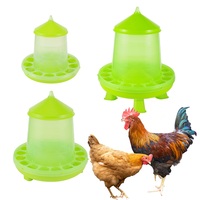 Mangeoire automatique pour poulets 2kg/4kg, mangeoire pour cailles et pigeons, seau d'alimentation pour poulets, fournitures d'alimentation pour animaux de ferme avicole
