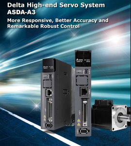 Variador de Frecuencia ASD-A3-1F43-M de 15kW, Serie A3, 400V, 3 Fases, EtherCAT, STO, Control de Movimiento, Automatización, Plástico - Product Image 2