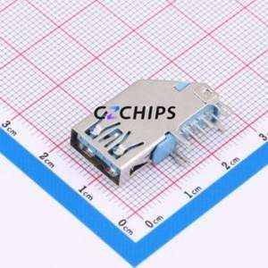 2LS00S0023 <b>USB</b> <b>Connector</b> Through hole Component (THT) <b>Connector</b> <b>USB</b> 3.0 Side Insert - Product Image 1