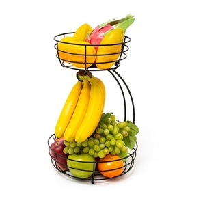 Canasta de Alambre para Frutas, Frutero o Soporte para Productos, Canasta Decorativa para Almacenar Frutas y Verduras, Soporte para Encimera de Cocina - Product Image 2