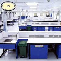 Matériel de laboratoire pour les écoles Tables en plastique d'extérieur adaptées aux salles de classe et aux laboratoires scientifiques