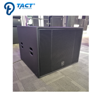 Système de sonorisation professionnel 1700W en contreplaqué de bouleau avec subwoofer 18 pouces pour événements intérieurs et extérieurs