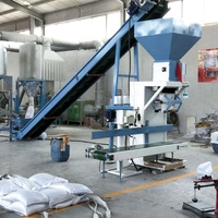 Machine d'emballage sans baril pour aliments en granulés (riz, maïs, blé) en plastique, capacités 5 kg, 10 kg, 20 kg, 25 kg, 50 kg