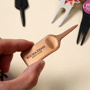 OTF shotgun ค้อน <span class=keywords><strong>Ping</strong></span> Titleist โลหะ<span class=keywords><strong>ไม้</strong></span>ไผ่สีดำไม้นีออนพับได้1ง่าม<span class=keywords><strong>กอล์ฟ</strong></span>เครื่องมือซ่อม Divot - Product Image 5