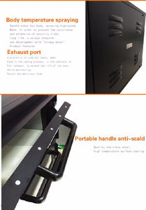 NB300 Four à pizza à <span class=keywords><strong>prix</strong></span> direct d'usine pour la maison et les petites entreprises Four <span class=keywords><strong>grille</strong></span>-<span class=keywords><strong>pain</strong></span> à deux étages pour le <span class=keywords><strong>pain</strong></span>, les gâteaux et les biscuits - Product Image 6