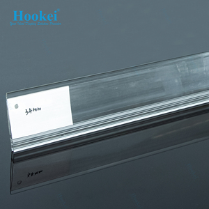Portaetiquetas de Plástico Autoadhesivo para Estantes de Supermercado, Portaetiquetas de Extrusión, Porta Señales, Tira Adhesiva para Datos - Product Image 2