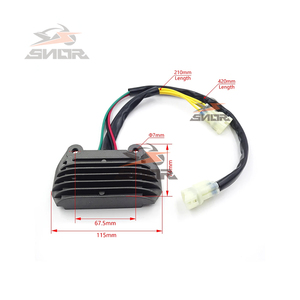 Redresseur de tension de moto SNOR 12V pour <span class=keywords><strong>KTM</strong></span> <span class=keywords><strong>EXC</strong></span> <span class=keywords><strong>EXC</strong></span>-F XC-W XCF-W <span class=keywords><strong>Freeride</strong></span> - Product Image 2