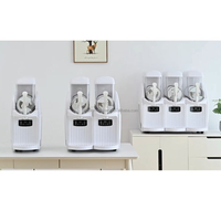 Distributeur de lait végétal, de crème glacée aux fruits et de yaourt 3-en-1 MX avec 1300W et double tension