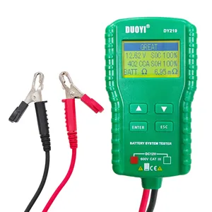 Car Battery Tester DY219 12V Voltage Tester Auto Battery Analyzer Diagnostic Machine For Cars Motorcycle battery