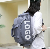 Sac à dos de voyage personnalisé pour femmes, multifonctionnel, sport, yoga, gym, avec compartiment pour chaussures, grande capacité, sac à bagages portable