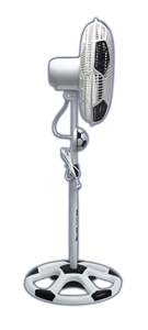 Foofa 18 inch Oscillating <b>Standing</b> Fan with Remote <b>Controller</b> White Color - Product Image 3