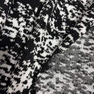 Tela de Encaje Jacquard con Cordón de Poliéster 100%, Estampado Floral, Transpirable, Elástica, Ligera, Lavable a Máquina, Suave - Product Image 2