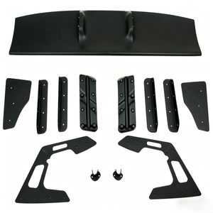 Nouveau kit d'aileron arrière en fibre de carbone ZHONGHONG avec support pour Nissan GT-R R35 09-18 Style large - Product Image 1