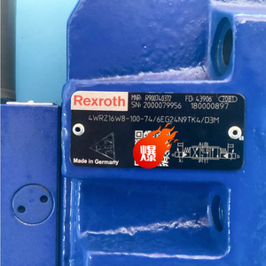 R900740372 4WRZ16W8-100-7X/6EG24N9TK4/D3M Direccional Proporcional NG16 100L/min 350Bar con Amplificador Externo - Product Image 1