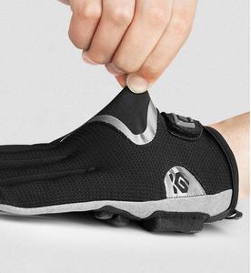 高品質5mmシリコン衝撃吸収パームパッド電動自転車グローブタッチスクリーン反射サイクリンググローブ - Product Image 6