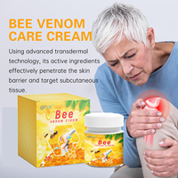 Crème apaisante pour les douleurs musculaires après l'entraînement, crème de massage au venin d'abeille pour le soulagement des articulations, pour la salle de sport et la remise en forme