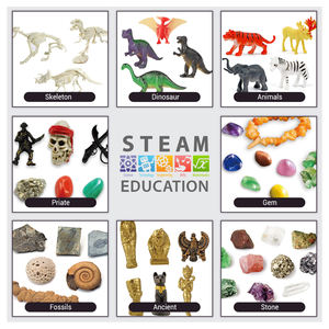Jeu et apprentissage STEM éducation CPC jeu de pelles jouets Pirate trésors Kit de creuser - Product Image 5