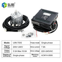 Kit Servomoteur AC Leadshine L6N-750S 750W avec Moteur ACM1H-0808 pour Machine de Découpe et Gravure Laser Fibre Industrielle
