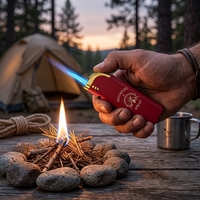 Briquets coupe-vent multicolores abordables en gros, y compris des modèles jetables et rechargeables