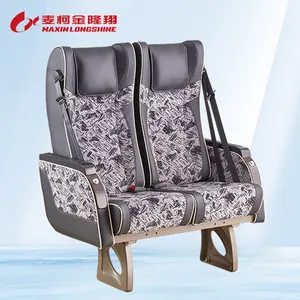Новый дизайн, складное тканевое сиденье для автобуса, сиденья для пассажирского автобуса с маленьким складным стулом
