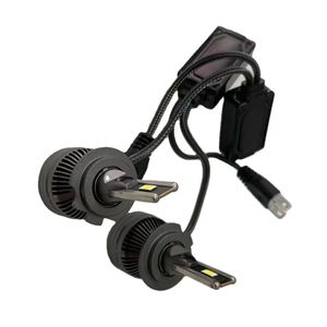 ไฟหน้ารถยนต์คลาสสิก LED สีขาวสว่างพิเศษ กำลังสูง รุ่น H4 ทดแทน หลอดคู่ทองแดง 6000K อุณหภูมิสี 4000 วีออส - Product Image 5