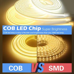 Bande lumineuse étanche à <span class=keywords><strong>LED</strong></span> COB <span class=keywords><strong>220V</strong></span>, 288 diodes/m, <span class=keywords><strong>ruban</strong></span> de lampe Flexible haute densité, 3000K, 4000K, 6000K - Product Image 5
