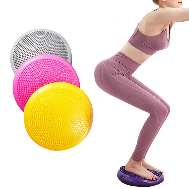 Fournisseur personnalisé Femmes Hommes Yoga Body Balance Coussin d'air Coussin de massage Exercice Pied Step Back Soulagement de la douleur