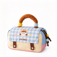Trousse de Maquillage de Voyage Magnétique Pliable Personnalisée en Cuir PU, avec Poignée Supérieure et Housse pour Valise, pour Femmes