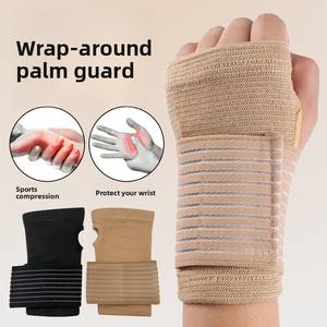 Attelle de poignet sportive de compression et de soutien, prévention des entorses, protection de la gaine tendineuse, protection de la main de maman, manchon unisexe, protecteur articulaire en Spandex - Product Image 4